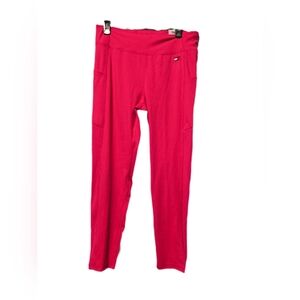 Tommy Hilfiger Sport Full Length High Rise Hot Pink Performance Leggings